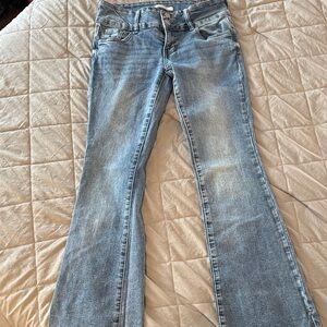 PacSun Light Blue Wide Leg Jeans